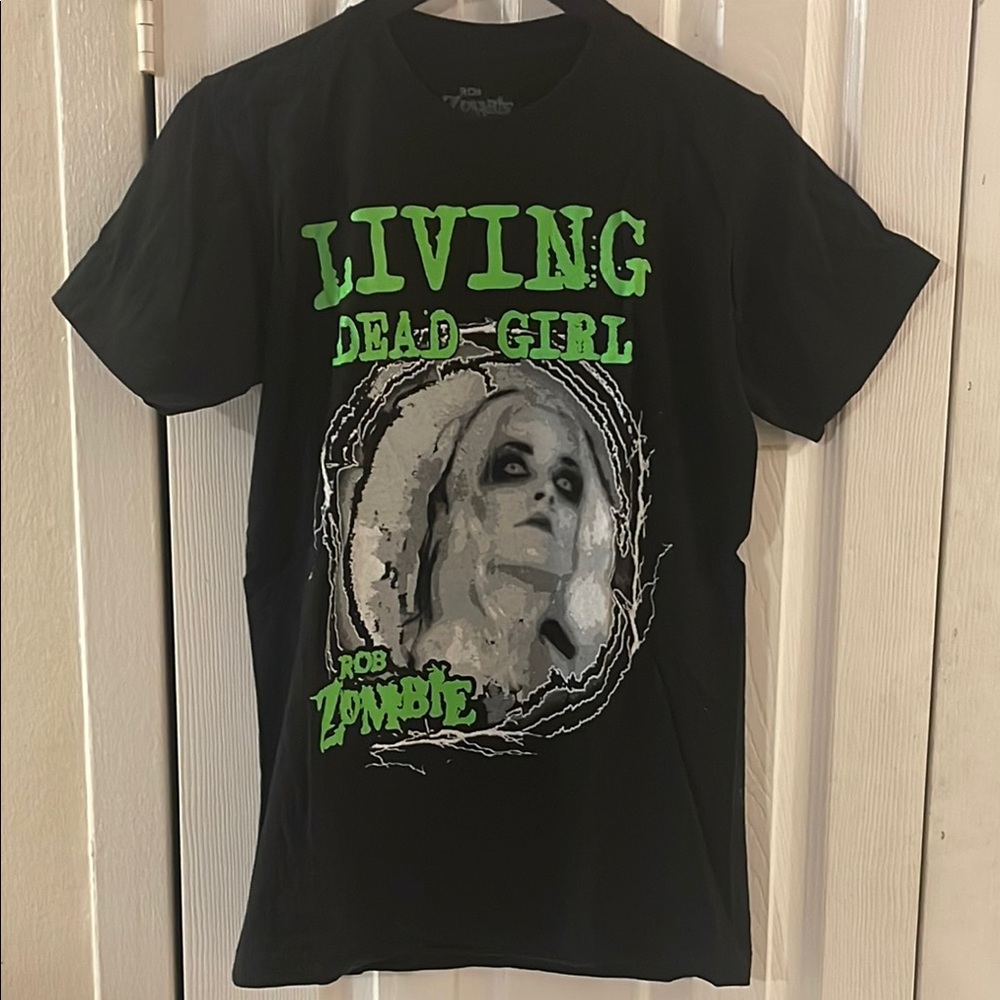 Rob Zombie 2016 “Living Dead Girl” T-Shirt Size Medium In Black